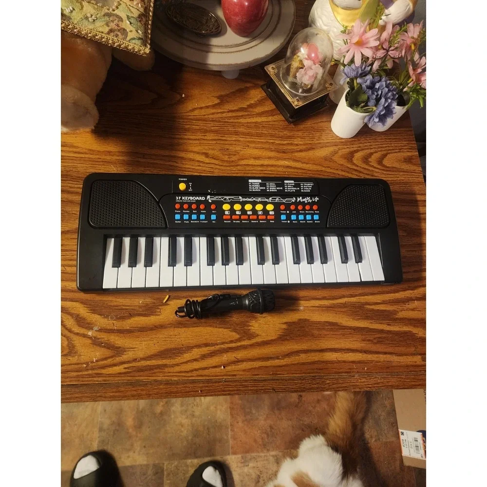 Electronic Kids Keyboard 37 Key With Microphone, Tested
